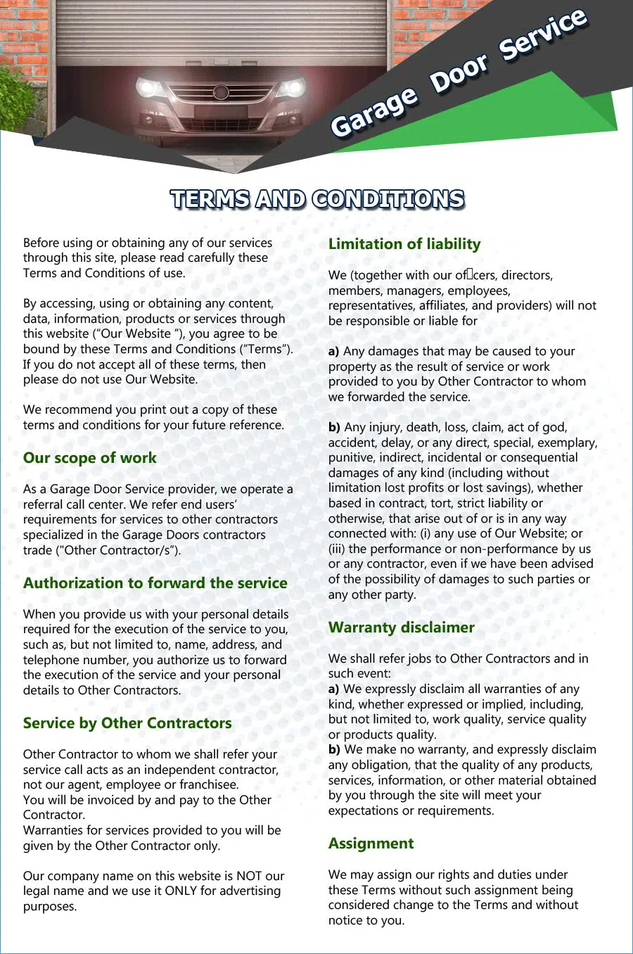 Galaxy Garage Door Service Boynton Beach, FL 561-570-1129